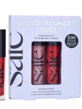 Saie Glossybounce Lip Gloss Oil Duo